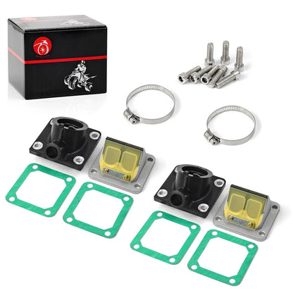 Intake Manifold Reed Valve & Gaskets For Yamaha Banshee 350 YFZ350 (1987–2006)