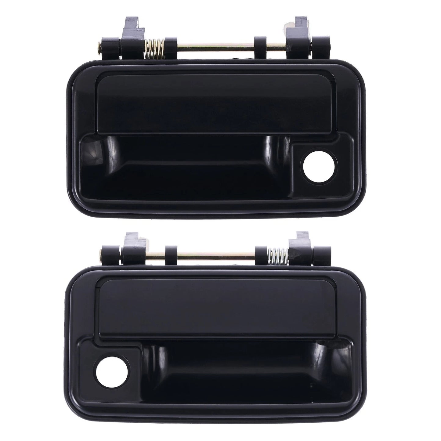 Set of 2 Outer Door Handles for Suzuki Swift (1989–1999) Black