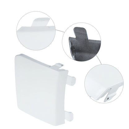Front Bumper Tow Hook Cover for Volkswagen (2010–2019) - White