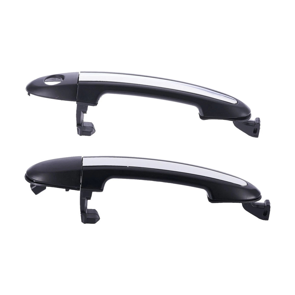 Set of 2 Chrome Outer Door Handles for Hyundai Santa Fe (2005–2012)