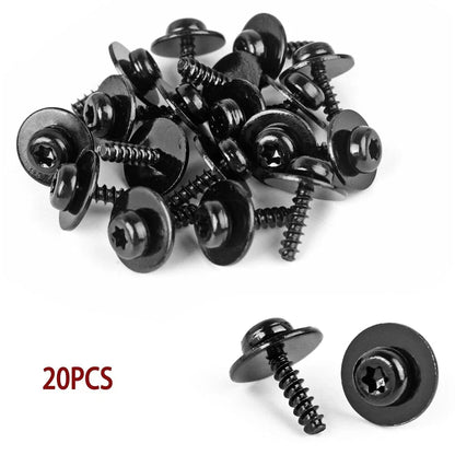 50 x Engine Splash Shield Screws Bolts U-nuts for Ford F-150, Mondeo, Fiesta, Escape