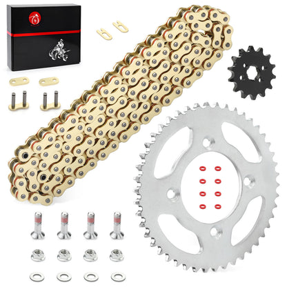 Sprocket Chain Set for Honda XR80R CRF80F (2000–2009) 14/46 Tooth 420 X-Ring