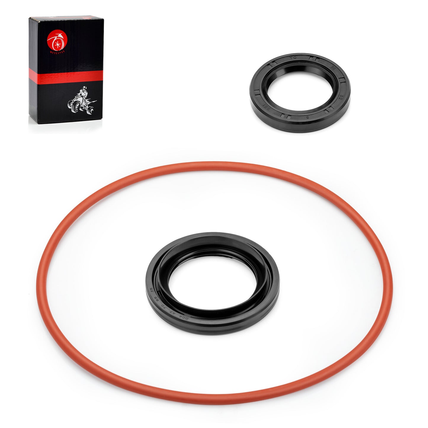 Rear Brake Drum Seals for Yamaha Big Bear Bruin Wolverine Kodiak (1990–2023)