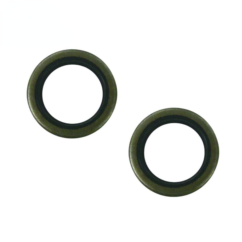 Set of 2 Outboard Oil Seals for Johnson Evinrude Mercury