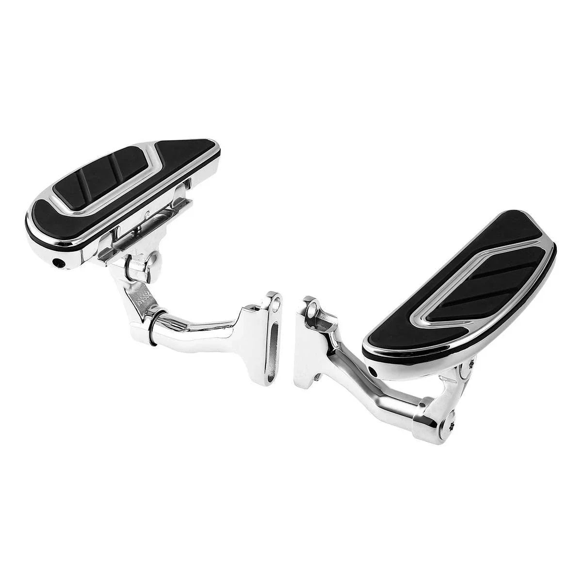 Chrome Rear Passenger Floorboard Bracket for Harley Road King (1993-2025)