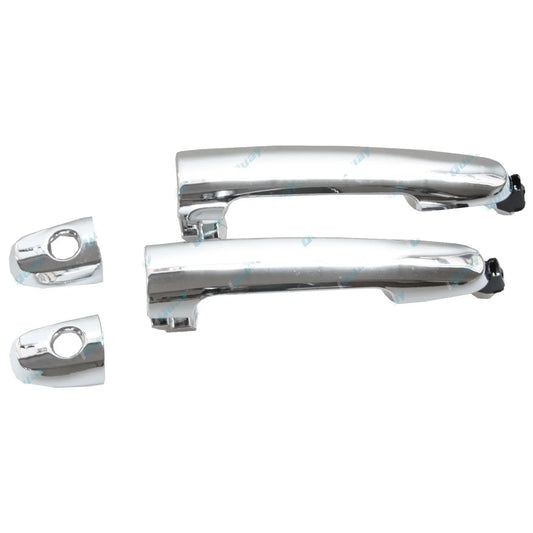 Chrome Front Door Handles LH+RH for Toyota Hilux GGN15 GGN25 KUN16 KUN26 TGN16
