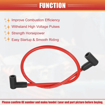 9 x Spark Plug Wires for Chevrolet SBC BBC Engines