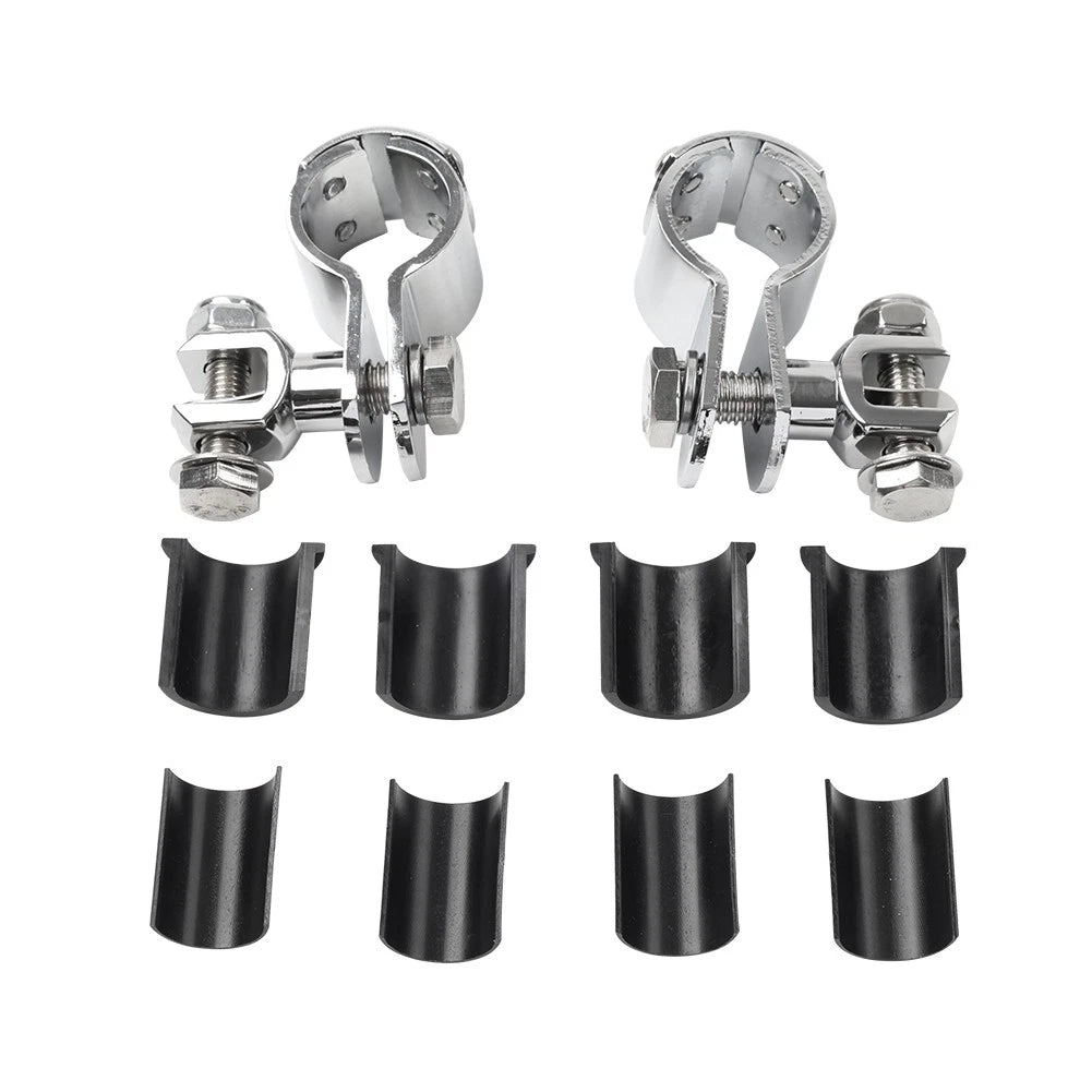 Handlebar Top Bar Riser Clamps for Harley Sportster XL883 XL1200 Dyna FX (2004–2023)