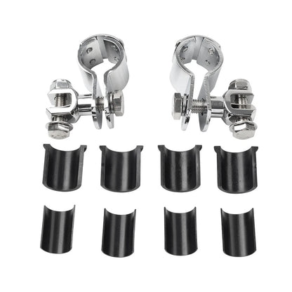 Handlebar Top Bar Riser Clamps for Harley Sportster XL883 XL1200 Dyna FX (2004–2023)