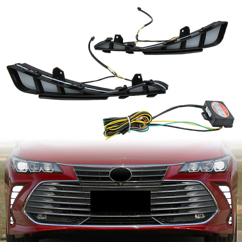 ABS LED Front Daytime Running Lights for Toyota Avalon (2019-2020)