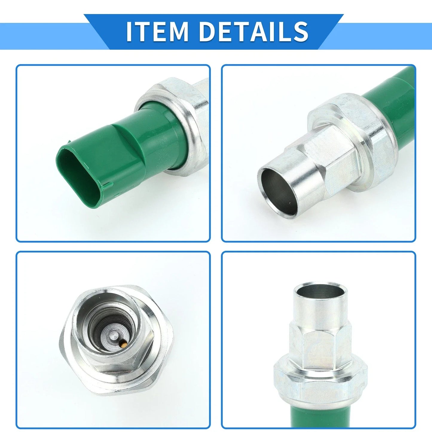 A/C Pressure Switch Sensor for BMW 740iL Metal (1995 - 1998)