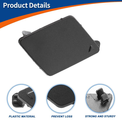 Tow Hook Cover Front Right Side for BMW Sophisto Grey