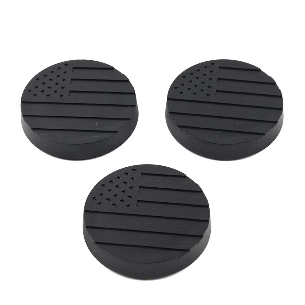 Lock Door Key Hole Socket Cover Trim for Jeep Wrangler (1997-2023)