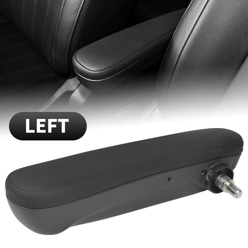 Driver Seat Armrest for Fiat 500 (2016–2019) Black Left Side