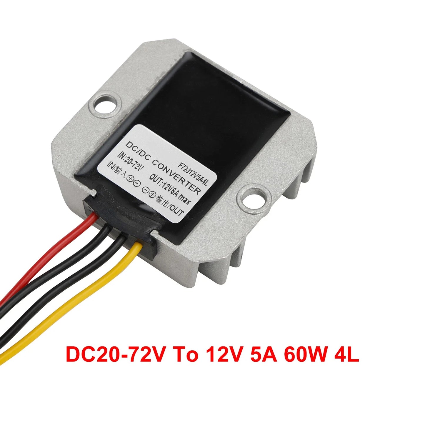 Voltage Converter Regulator 20~72V to 12V Power Supply for Automotive (3A-30A)