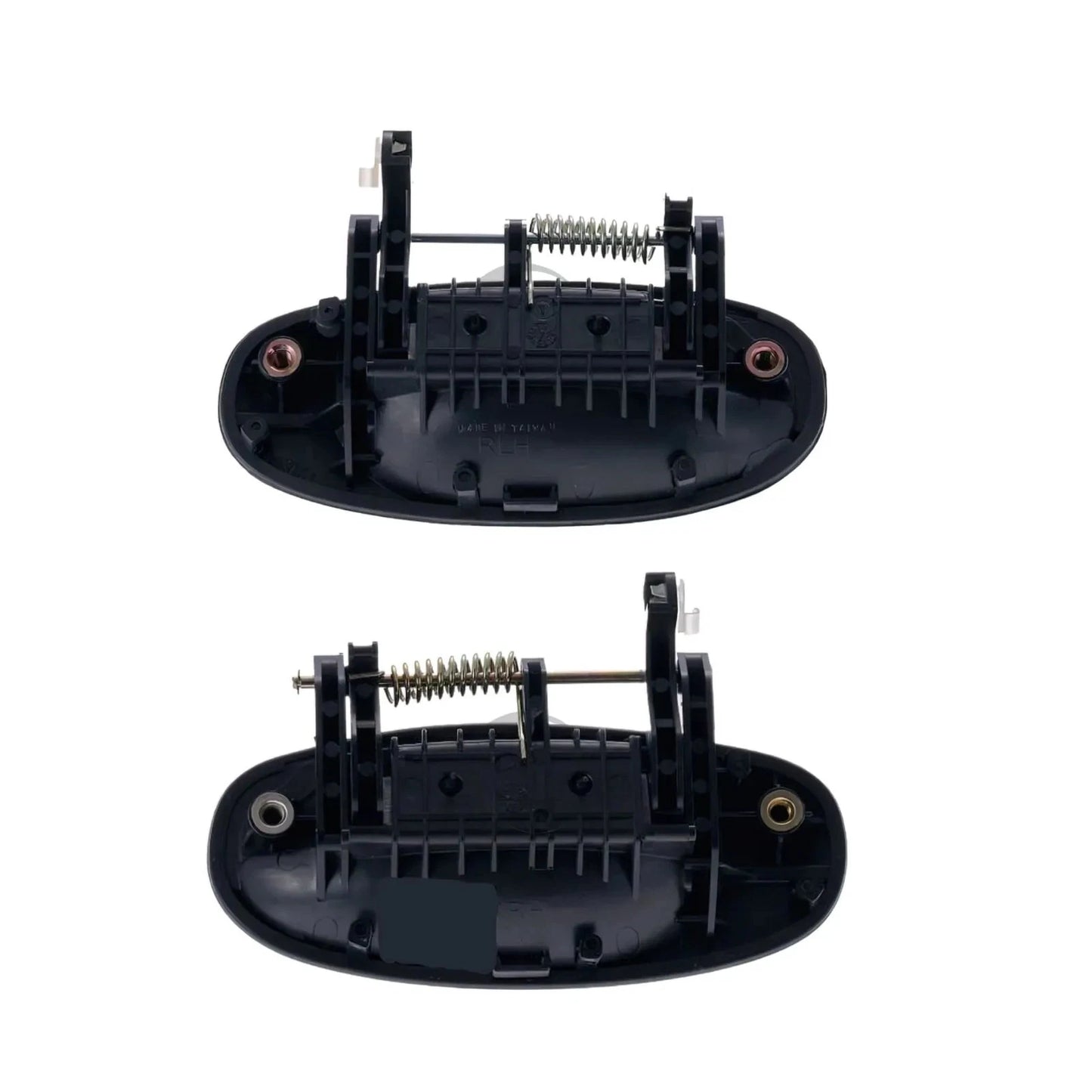 2X Rear Outer Door Handles Black for Holden Barina TK (2005–2011)