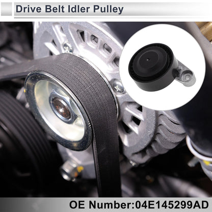 Drive Belt Idler Pulley for Skoda Citigo (2012–2020) No. 04E145299AD