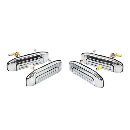 Set of 4 Outer Door Handles for Mitsubishi Pajero Montero (1992–2000)