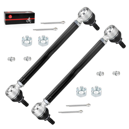 2Pcs Steering Tie Rod & Shaft Assembly for EZGO TXT Medalist (1994–2001)