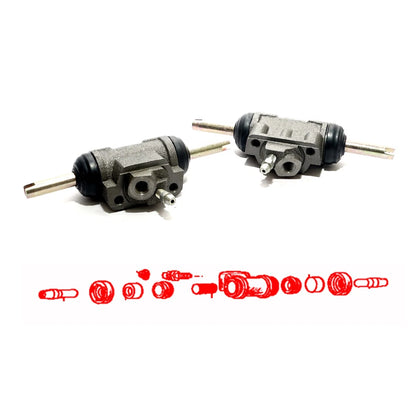 Rear Wheel Brake Cylinder for Toyota Hilux N30 N40 RN35 RN41 RN45 (1978–1988)