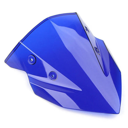 Motorcycle Windshield for Kawasaki Z400 (2018–2022) ABS Plastic Blue