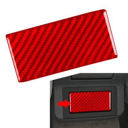 Carbon Fiber Rear Storage Box Panel Cover Trim for BMW 3 Series E36 (1994–1996)
