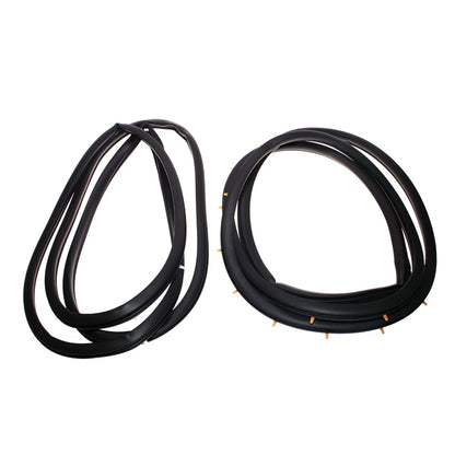 Front Door Weatherstrip Pair for Honda Civic Sedan (1992–1994)