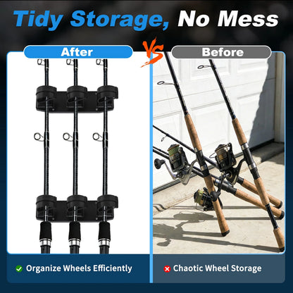 2X Fishing Pole Rack for Universal Use (2010–2023)