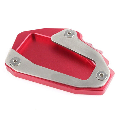 Red Kickstand Foot Plate Pad for Ducati MTS1100, MTS1200, MTS950 (2003-2023)