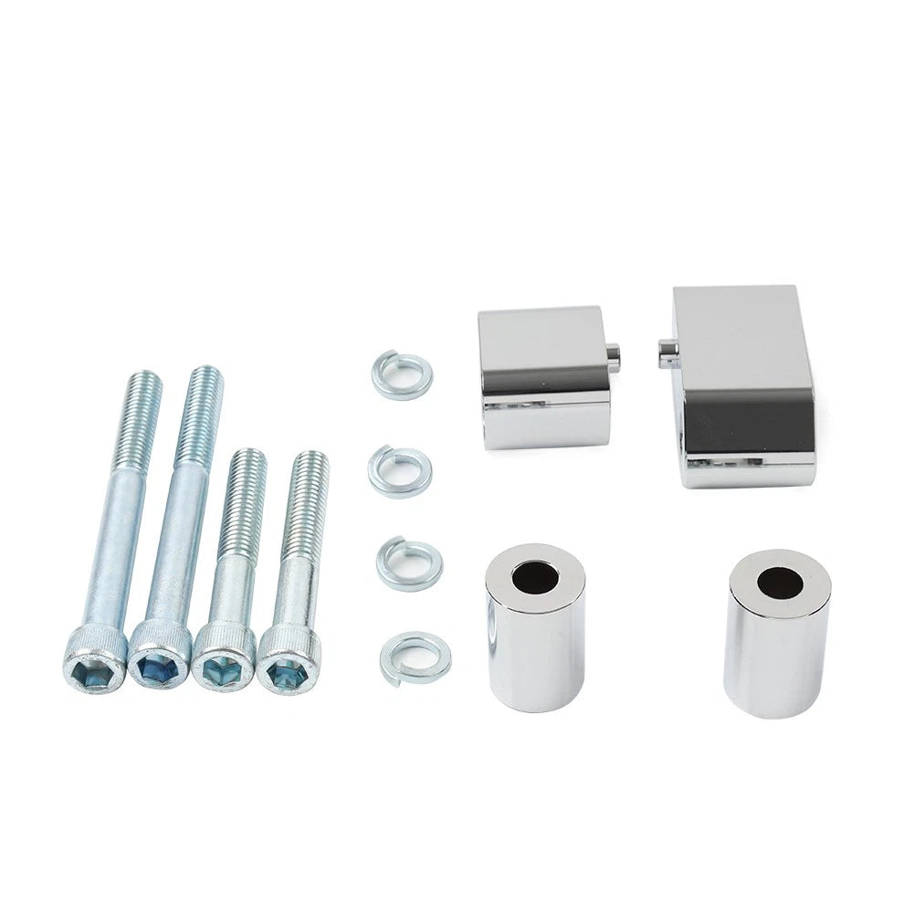 1 1/4" Driver Floorboard Extenders for Harley Road Street Glide (2006-2023)