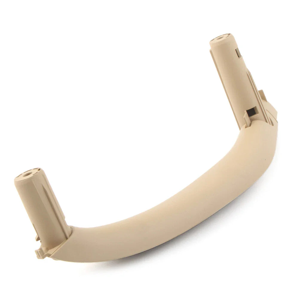 Beige Left Interior Door Pull Handle Trim Cover for BMW X5 X6 (2014-2020)