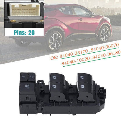 Driver Side Window Control Switch for Toyota Camry LE SE (2018–2021)