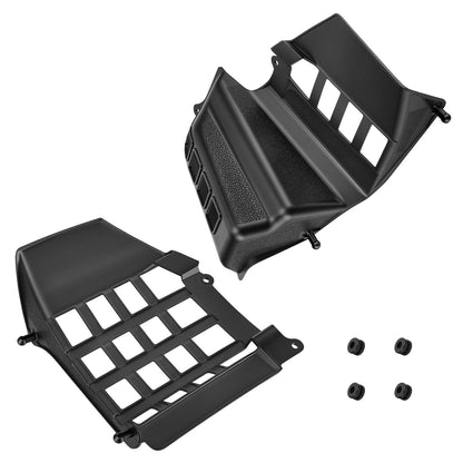 Heel Guards for Yamaha Blaster 350 (1987–2006) - Black ABS