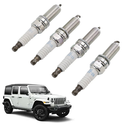 4X Spark Plugs 68292346AA for Jeep Cherokee Wrangler (2011–2021)