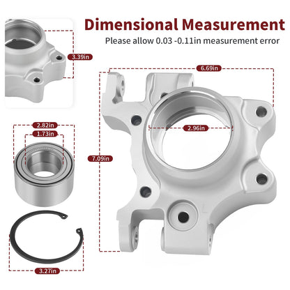 Rear Left Wheel Bearing Carrier for Polaris RZR XP 4 1000 (2014–2017)