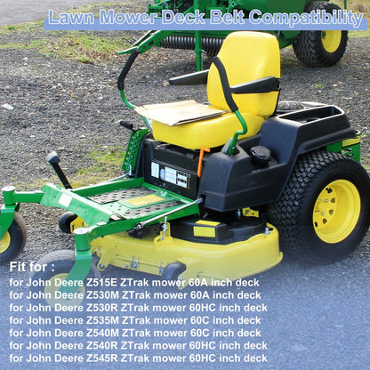 Lawn Mower Deck Belt for John Deere Z515E ZTrak (60A) (2015–2021)