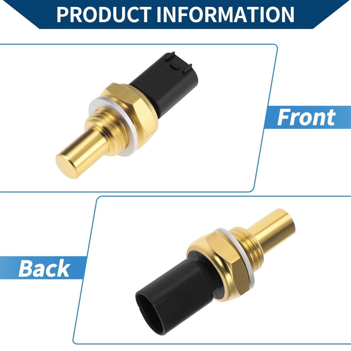Engine Coolant Temperature Sensor No. 0051532328 for Mercedes-Benz C230 (1997–2000)