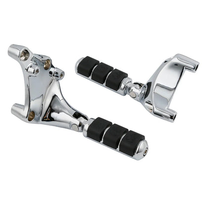 Chrome Passenger Footpeg Mount Bracket for Harley Sportster (2014-2022)