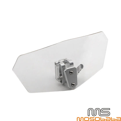Windshield Extension Air Deflector for Harley Honda Aprilia