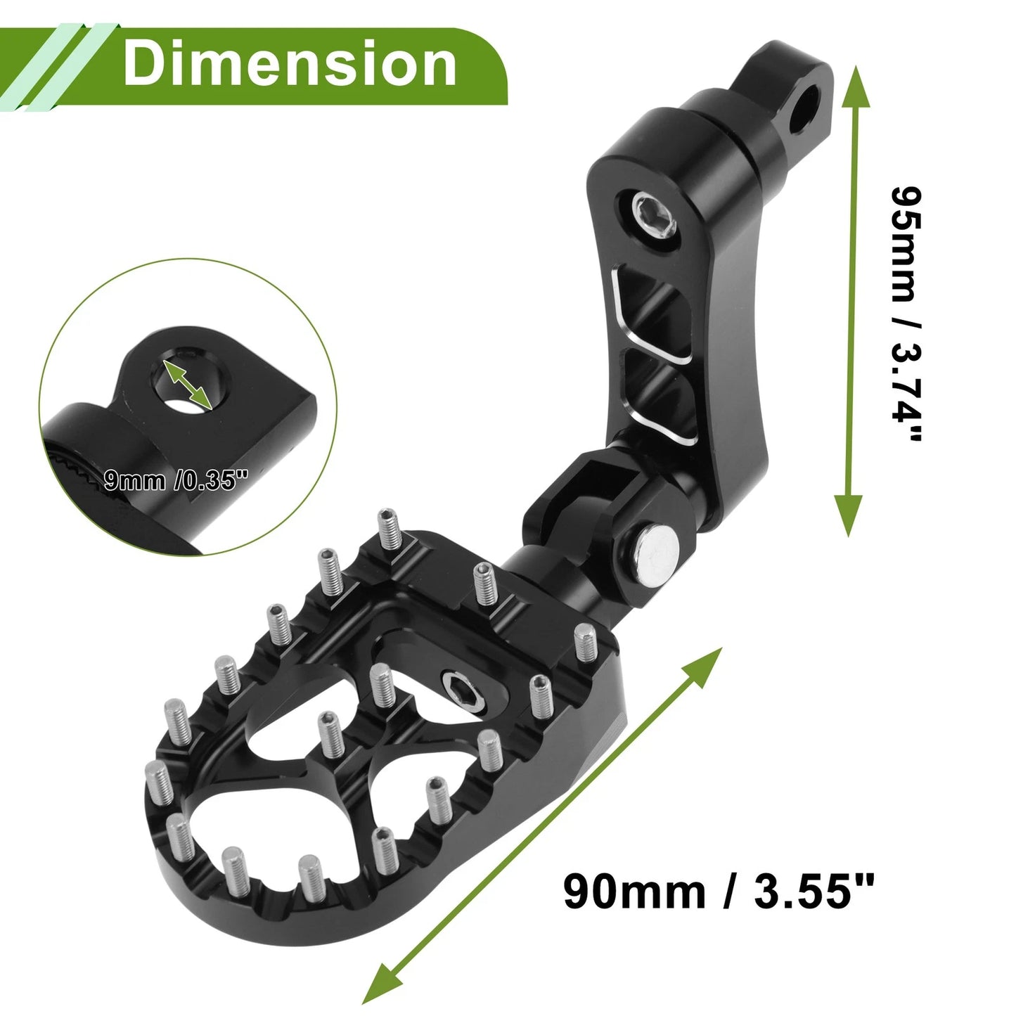 Foot Pegs for Harley Sportster Dyna Softail Touring