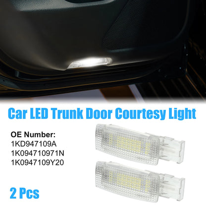 2pcs Sun Visor Vanity Lights No. 1KD947109A/1K094710971N for VW Golf (2015–2021)