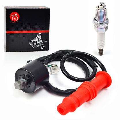 Ignition Coil & Spark Plug for Polaris Magnum 425 500 Xpedition (1995–2005)