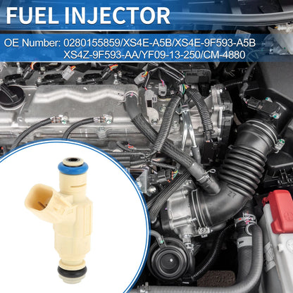 Fuel Injector No. 0280155859 for Ford Escort 2.0 (1999–2001) 1 Pc Beige
