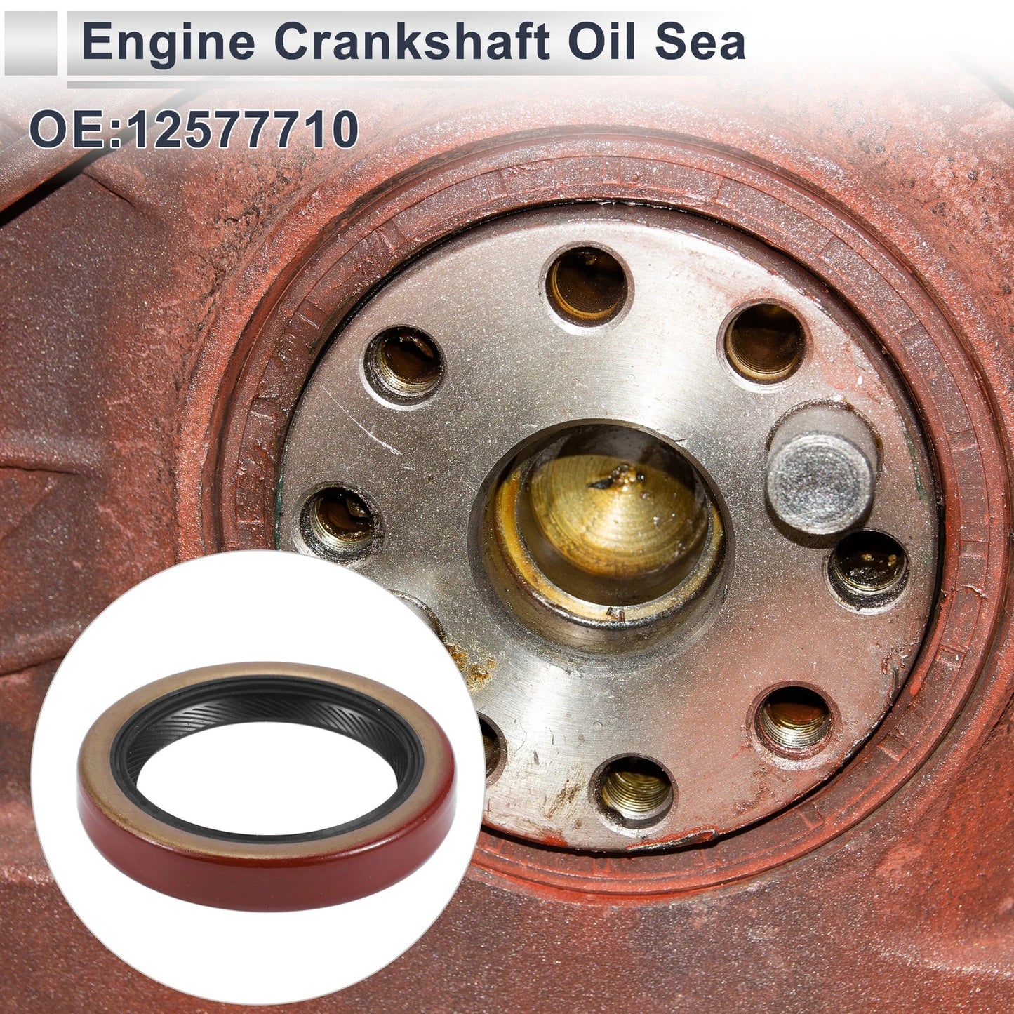 Front Crankshaft Oil Seal for Chevrolet Cavalier (1987–2005) No. 12577710