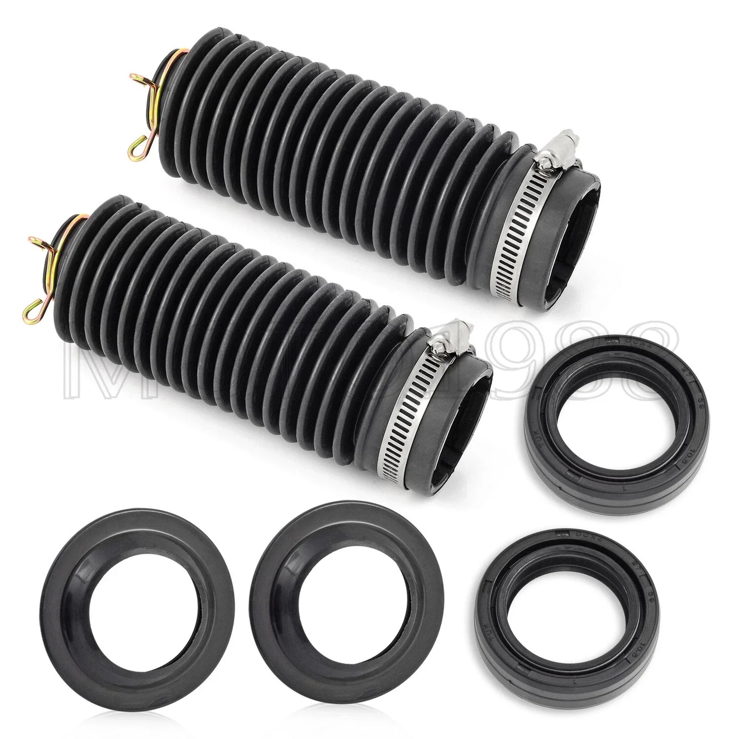 Fork Seals Dust Seals & Fork Boots Clamps for Honda CRF80F
