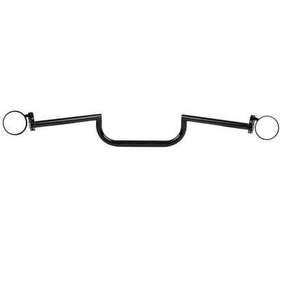 7/8" Black Handlebar & End Mirrors for Cafe Racer Bobber Chopper Dyna