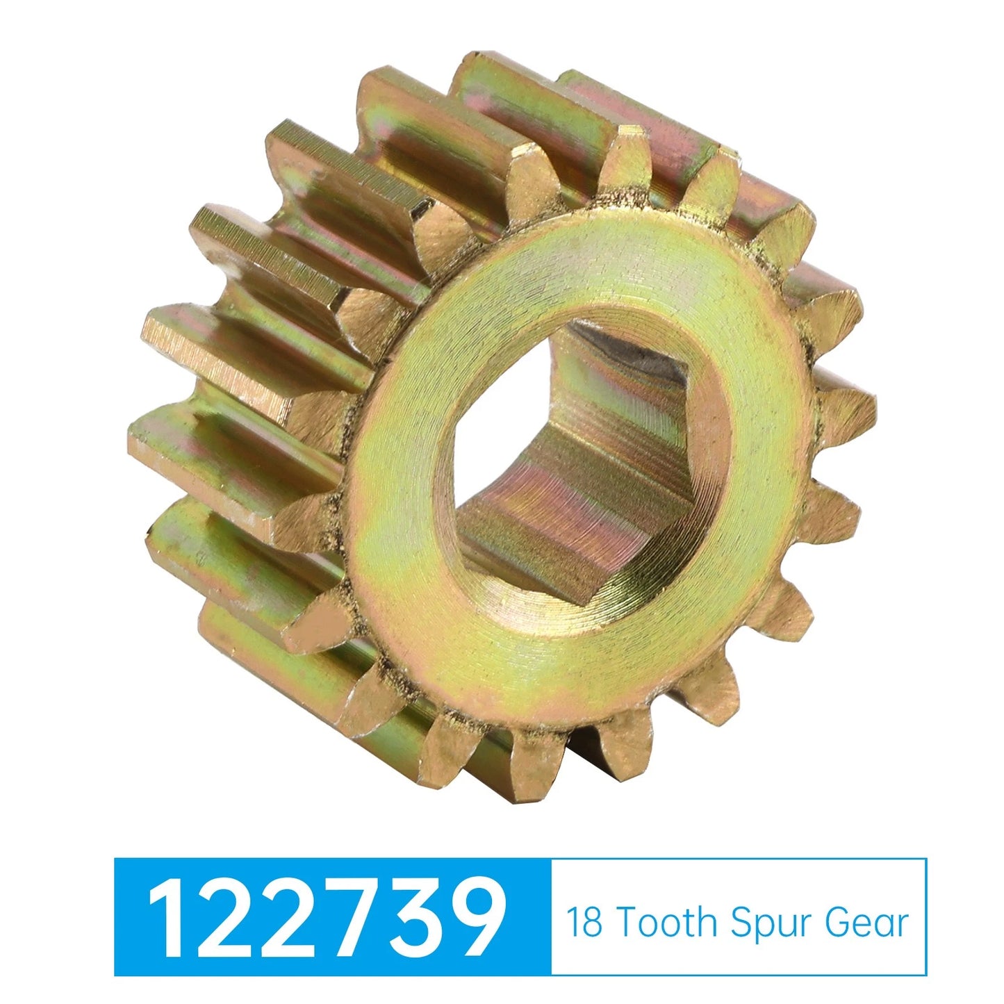 18 Tooth Straight Gear 12 DP/14.5 PA for Lippert RV Slide Out (2010–2023)