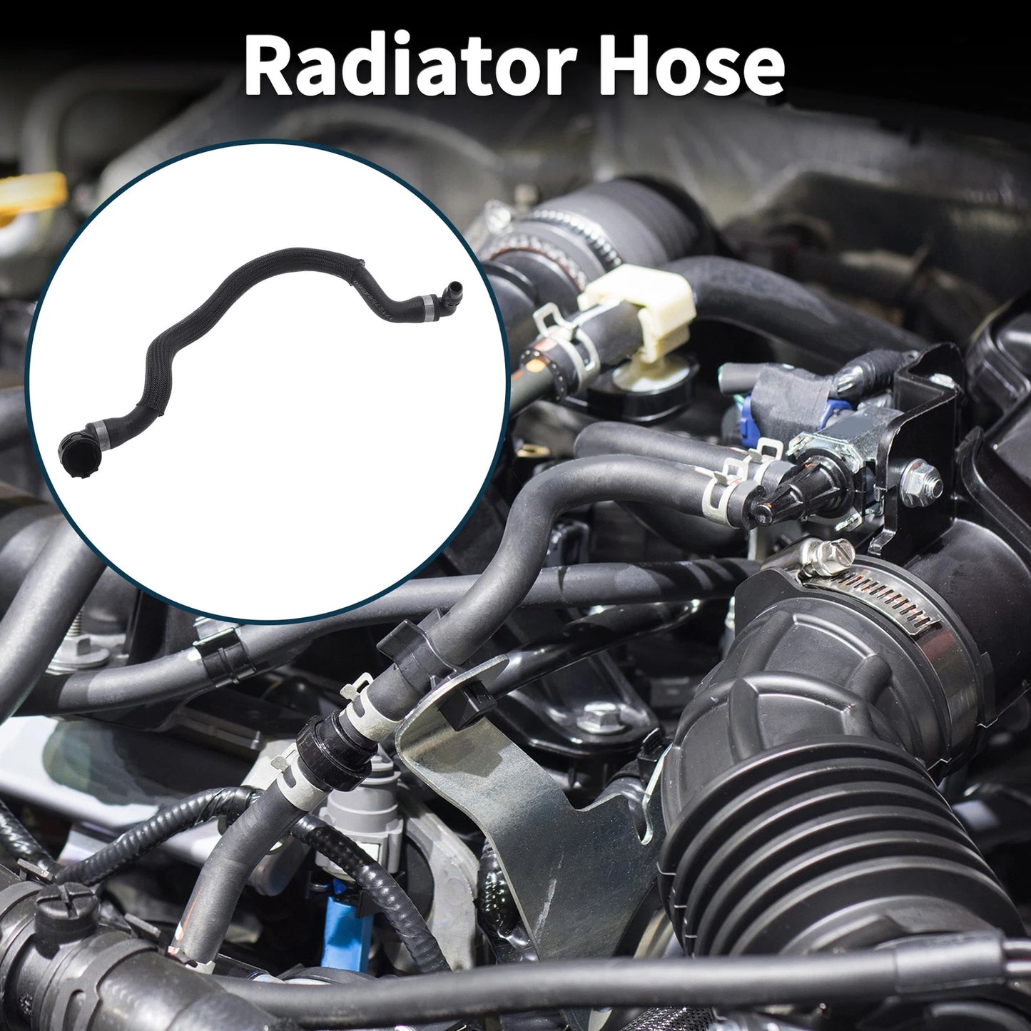 Radiator Outlet Hose Pipe No. 17127584560 for BMW X5 (2000–2006)