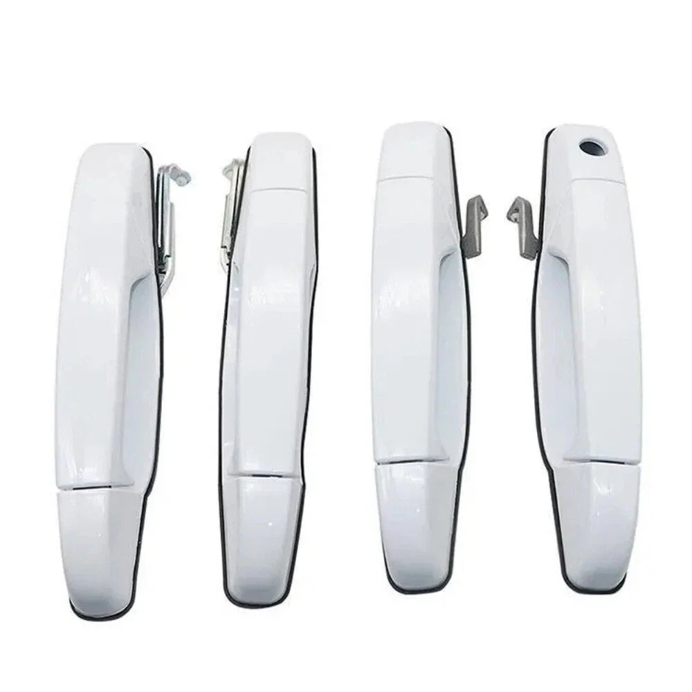 4 Pcs Door Handles for Cadillac Escalade, Chevrolet Silverado, Sierra (2007-2014)