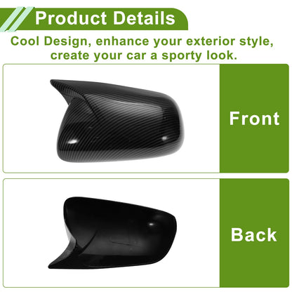 1 Pair Side Mirror Cover Caps for Toyota Corolla